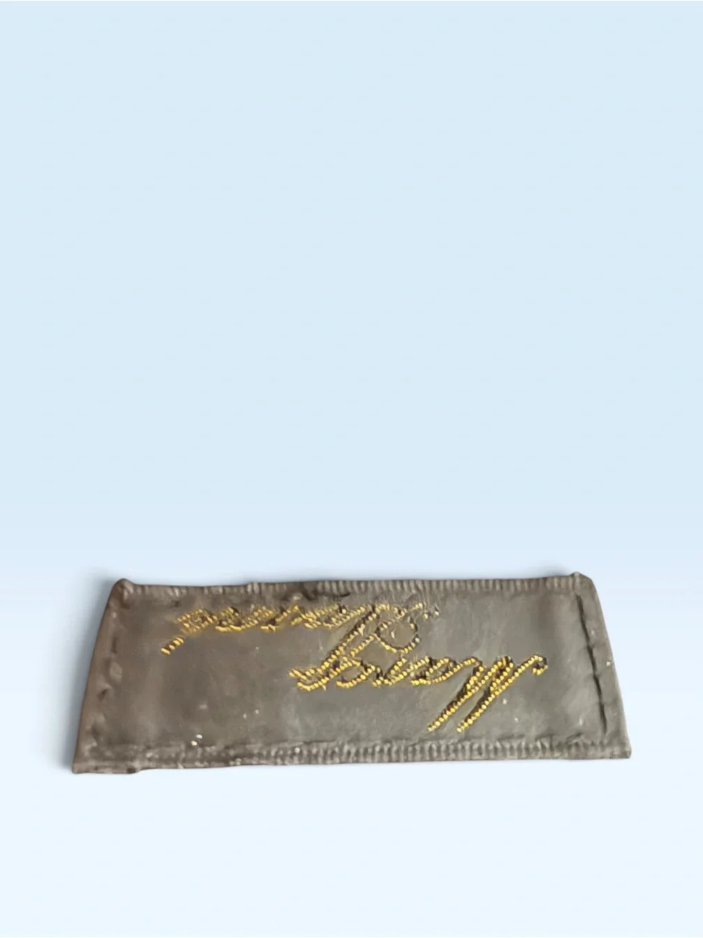 Black Embroidered Floral Clutch with Wristlet Strap